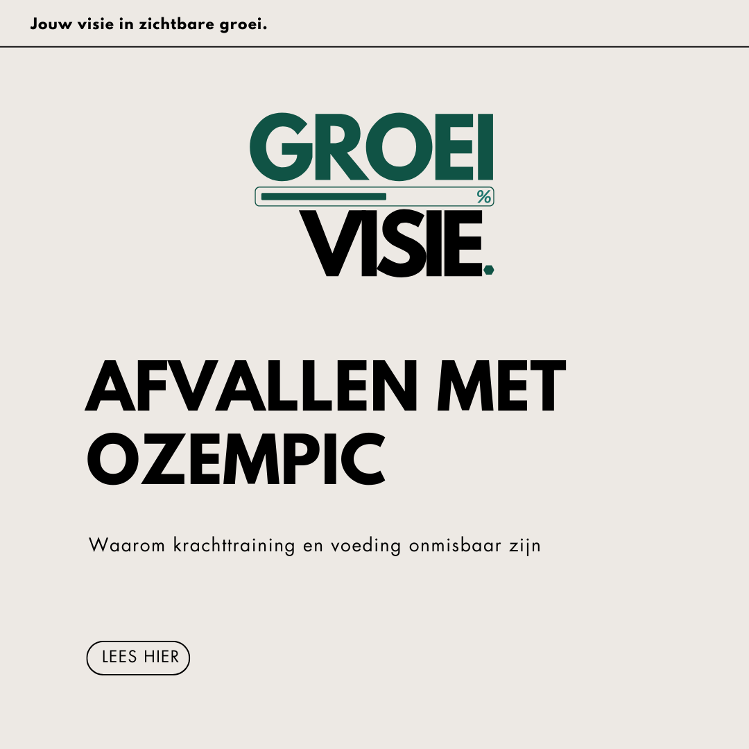 Afvallen met Ozempic: waarom krachttraining en voeding onmisbaar zijn